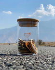 Dehydrated Citrus Cocktail Garnish Blend XL Pack with Airtight Glass Jar