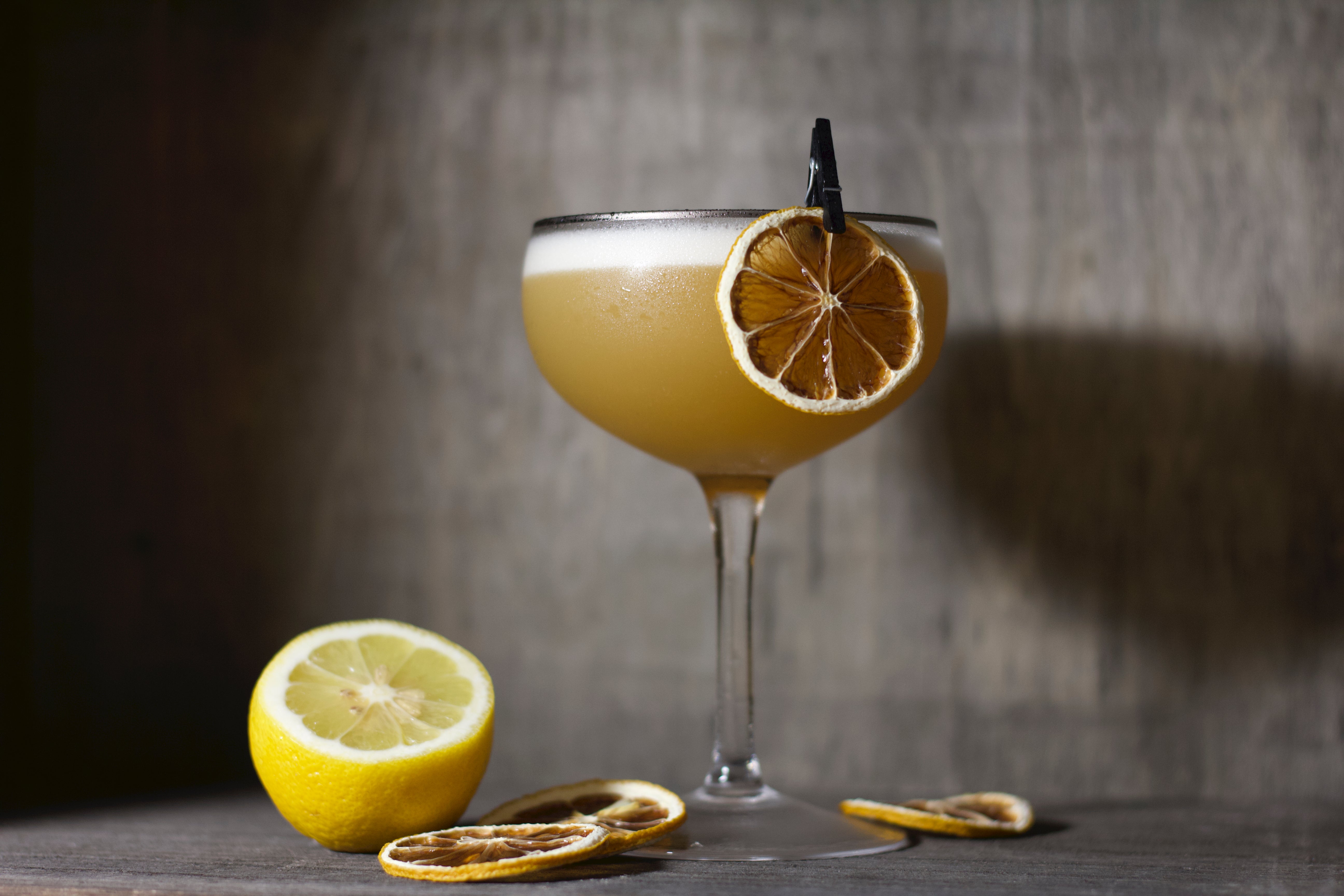 The Cocktail Garnish Dried Lemon Slices - 10/Pack