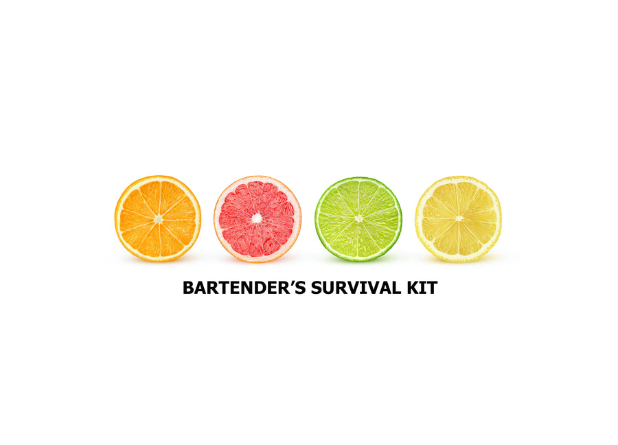Bartender's Survival Kit Dehydrated Cocktail Garnishes