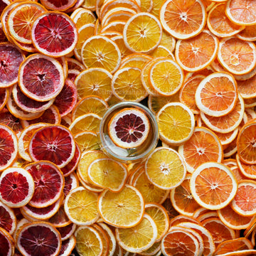 dehydrated Citrus Blend blood orange navel orange cara cara garnishes