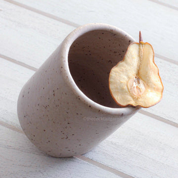 Dehydrated Pear Garnish