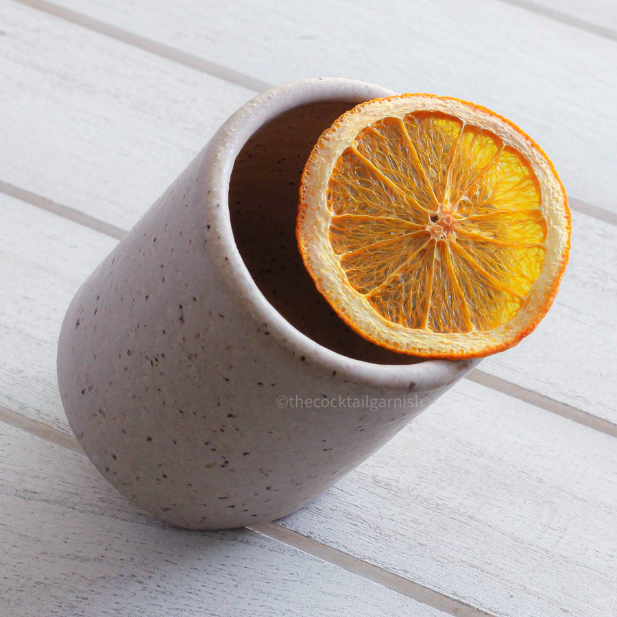 Dehydrated Orange Garnish