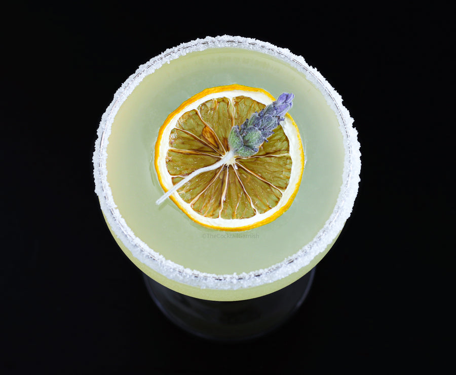 The Cocktail Garnish Dried Lemon Slices - 10/Pack